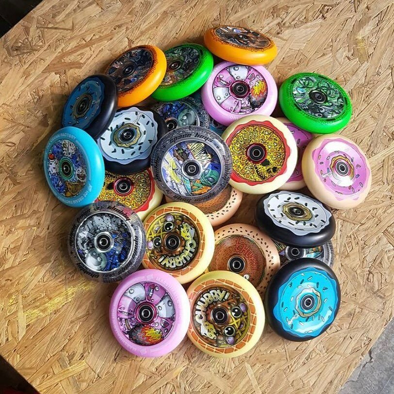 Rollen für Stunt-Scooter