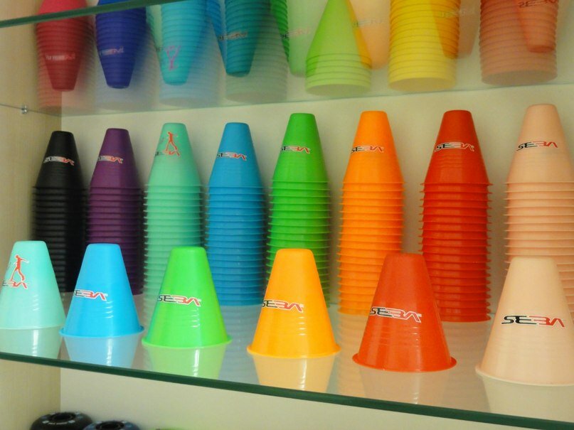 Pylonen für Slalom-Skating