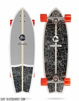 YOW YOUR OWN WAVE Aritz Aranburu S5 32.5&quot;- Signature SurfSkate Series