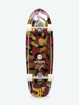 YOW YOUR OWN WAVE Medina Camo Meraki S5 33,5&quot; Signature Series SurfSkate 