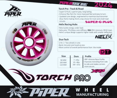 PIPER Torch Pro Speedskating wheel