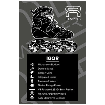 FR SKATES Igor Pro-Modell-Slalom-Skates