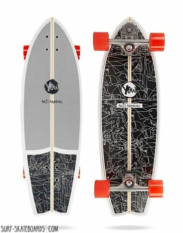 YOW YOUR OWN WAVE Aritz Aranburu S5 32.5"- Signature SurfSkate Series
