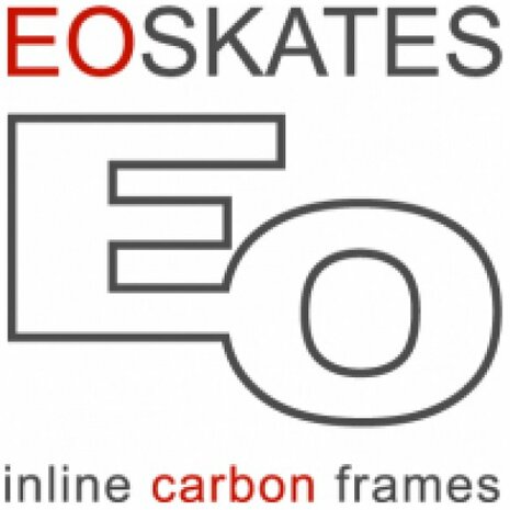 EO SKATES Carbon-Rahmen S2+ 2x 110 mm außen und 2x 100 mm innen