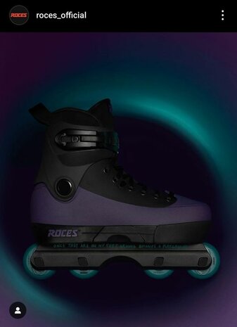 ROCES Fifth Element Deep Purple Nils Jansons Signature Skates