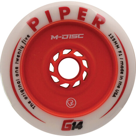 Rueda de Patinaje de Velocidad PIPER G14-Disc de 125 mms