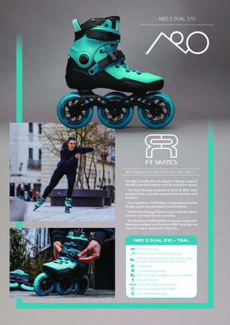 FR SKATES NEO 2 Dual 310 