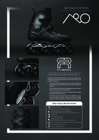 FR SKATES NEO 1 Dual 80 INTUITION