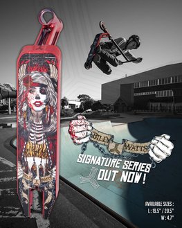 TRIAD Billy Watts Signature Pro Stunt-Scooter-Deck