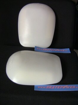 Hartplastik-Kappen für BONELESS Pads Street- und Park-Knieschützer Hartplastik-Kappen für BONELESS Pads Street- und Park-Knieschützer